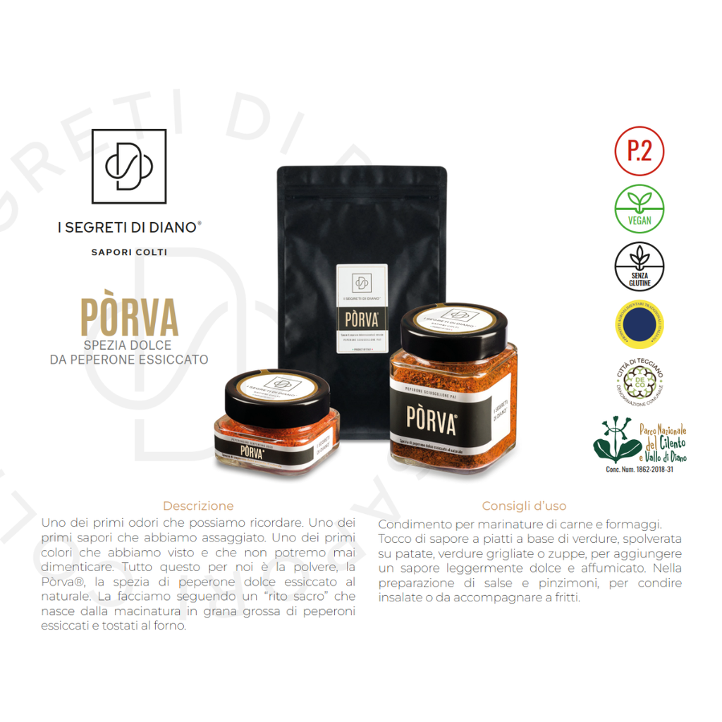 Polvere di Peperone Dolce Pòrva