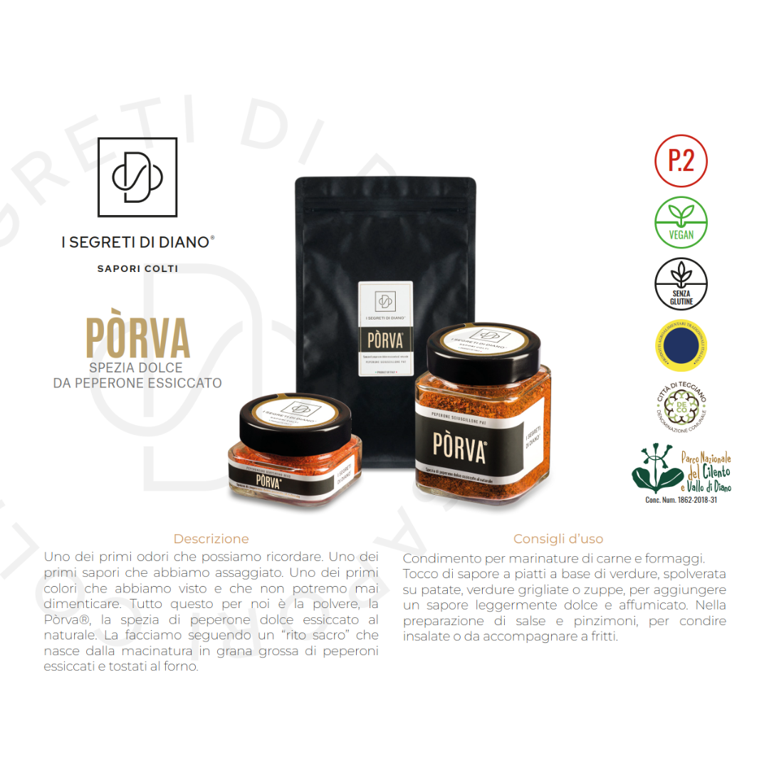 Polvere di Peperone Dolce Pòrva