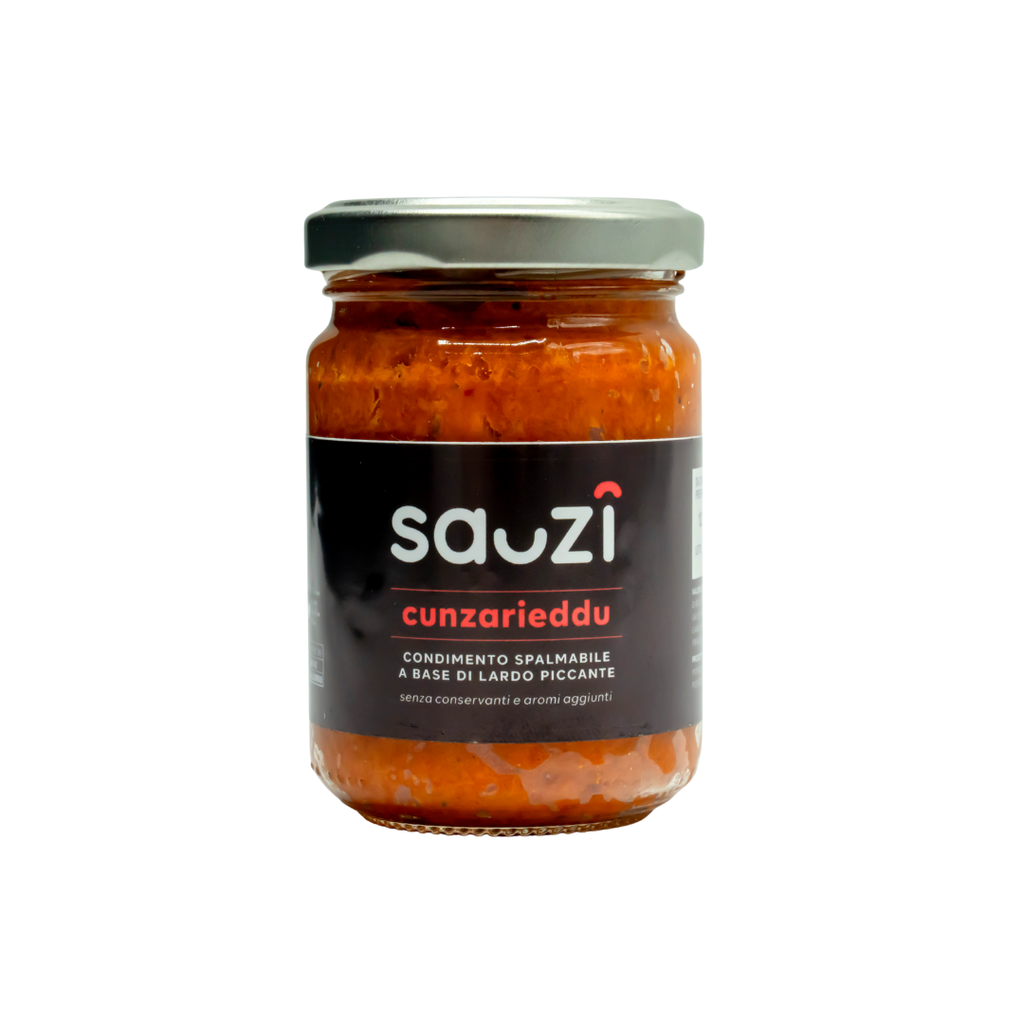Condimento Spalmabile a base di Lardo Piccante Sauzi