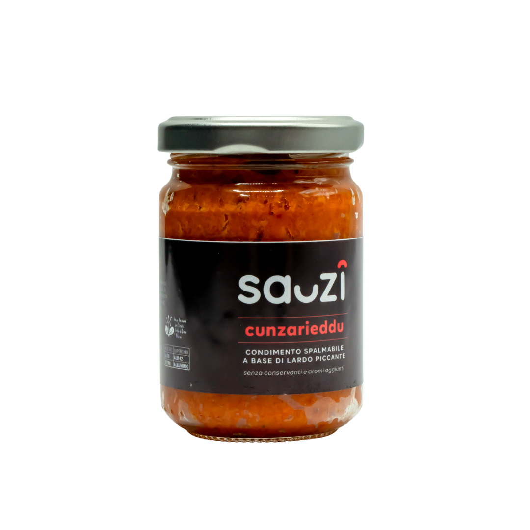 Condimento Spalmabile a base di Lardo Piccante Sauzi